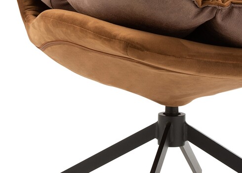 Tugitool RELAX pruun, 78x73xH92 cm