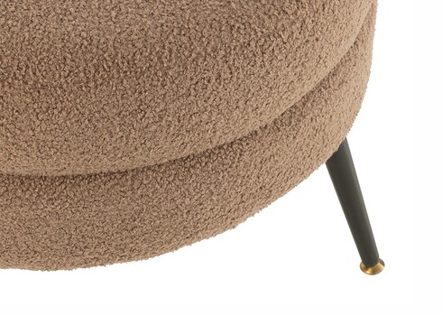 Tumba TEDDY pruun, 52x52xH43 cm