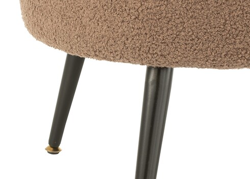 Tumba TEDDY pruun, 52x52xH43 cm