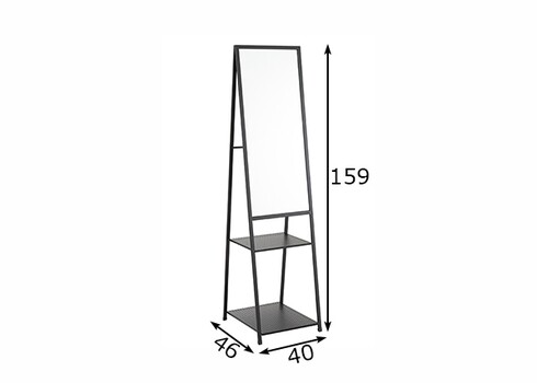 Peegel TRAYS must, 40x46xH159 cm