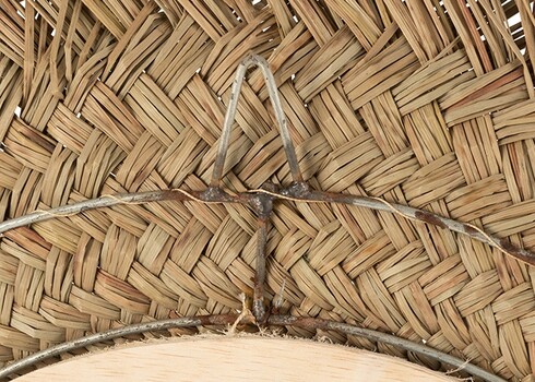 Peegel DAAN pruun, 105x5xH105 cm