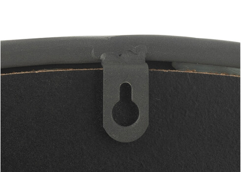 Peegel MONA must, 110x3xH110 cm