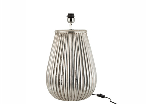 Lauavalgusti EARTHEN hõbe / valge, 44x44xH82 cm, E27