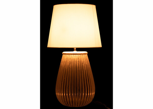 Lauavalgusti EARTHEN hõbe / valge, 44x44xH82 cm, E27