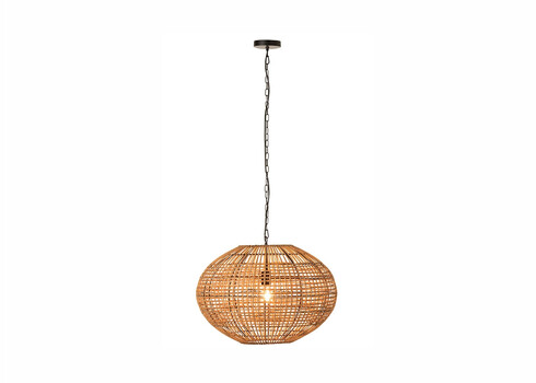 Rippvalgusti GERI pruun / must, 59x59xH148 cm, E27