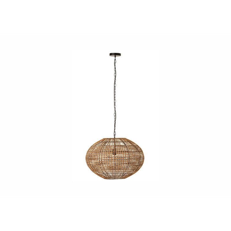 Rippvalgusti GERI pruun / must, 59x59xH148 cm, E27