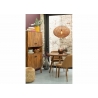 Rippvalgusti GERI pruun / must, 59x59xH148 cm, E27
