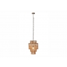 Rippvalgusti BAMBOO naturaalne, 37x37xH142 cm, E27