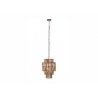 Rippvalgusti BAMBOO naturaalne, 37x37xH142 cm, E27