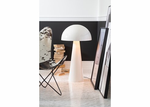 Põrandavalgusti MUSHROOM valge, 51x51xH95 cm, E27