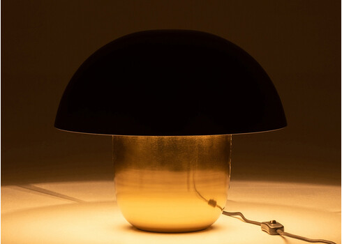 Lauavalgusti GOLDIE must / kuldne, 40x40xH34 cm, E27