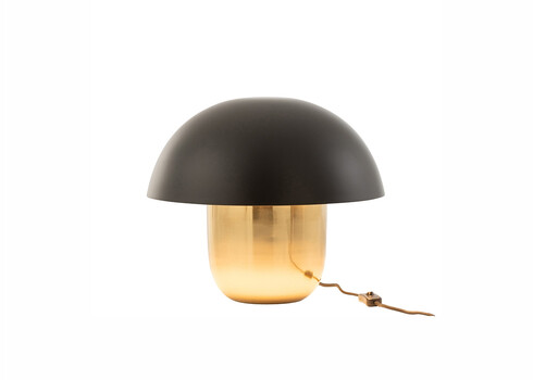 Lauavalgusti GOLDIE must / kuldne, 40x40xH34 cm, E27