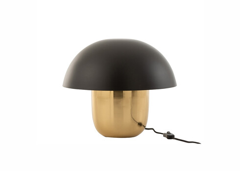 Lauavalgusti GOLDIE must / kuldne, 40x40xH34 cm, E27