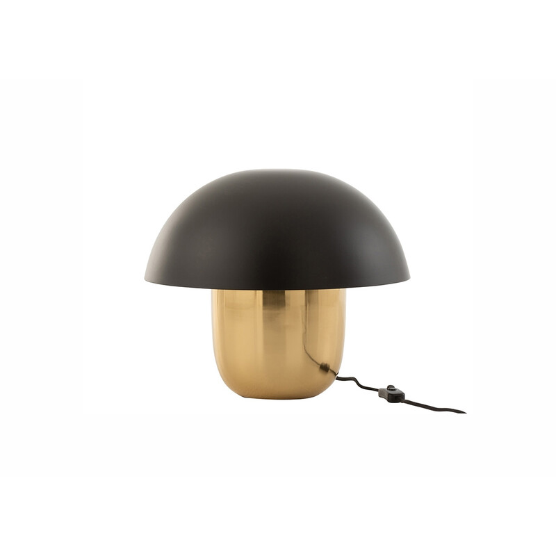 Lauavalgusti GOLDIE must / kuldne, 40x40xH34 cm, E27