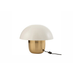 Lauavalgusti GOLDIE valge / kuldne, 40x40xH34 cm, E27