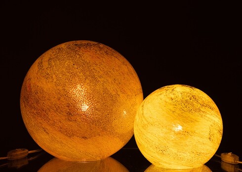 Lauavalgusti DANY kollane, 29x29xH29 cm, E14