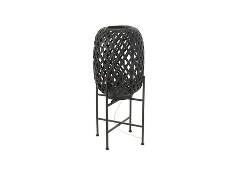 Lauavalgusti YARTA must, 32x32xH70 cm, E27