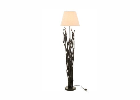 Põrandavalgusti BRANCHES must / beež, 26x26xH170 cm, E27