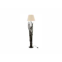 Põrandavalgusti BRANCHES must / beež, 26x26xH170 cm, E27