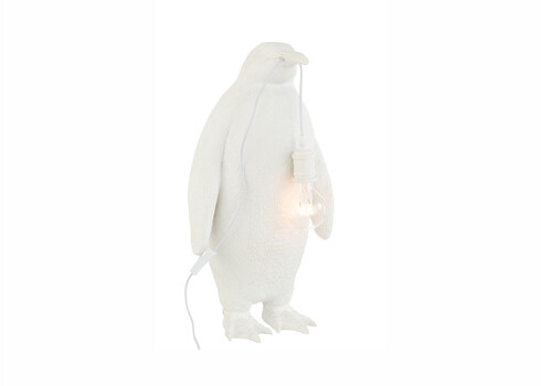 Põrandavalgusti PENGUIN valge, 33x31xH59 cm, E27