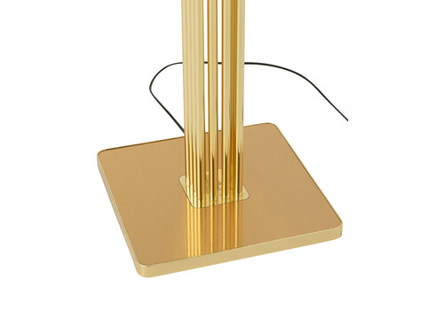 Põrandavalgusti MODERNA kuldne, 37x37xH159 cm, E27