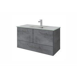 Valamukapp + klaasvalamu 943 tumehall, 99x45x53 cm