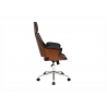 Kontoritool MANHATTAN pruun / must, 64x74xH113-123 cm