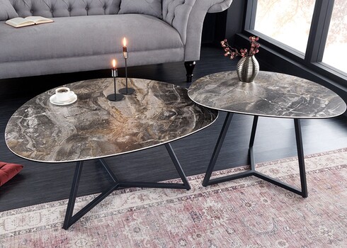 Diivanilaud MARVELOUS pruun, 70x555xH45 cm