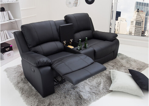 Diivan HOLLYWOOD must, 187x102xH97 cm