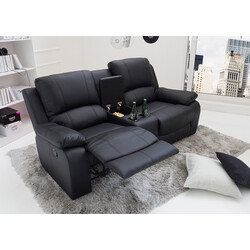 Diivan HOLLYWOOD must, 187x102xH97 cm