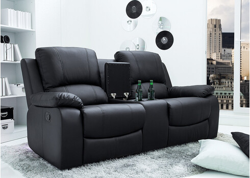 Diivan HOLLYWOOD must, 187x102xH97 cm