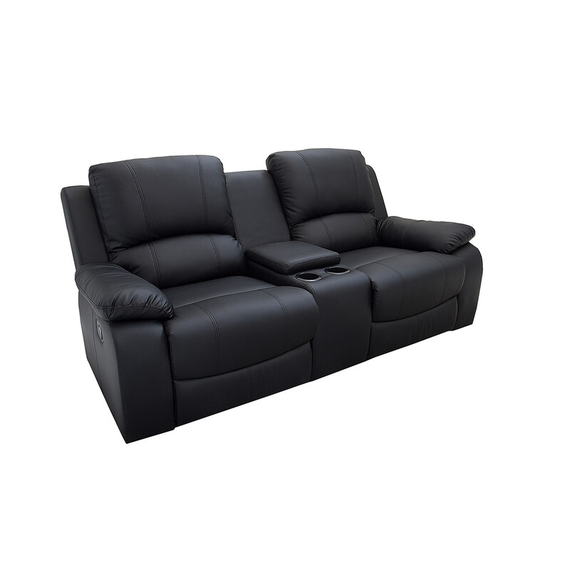 Diivan HOLLYWOOD must, 187x102xH97 cm