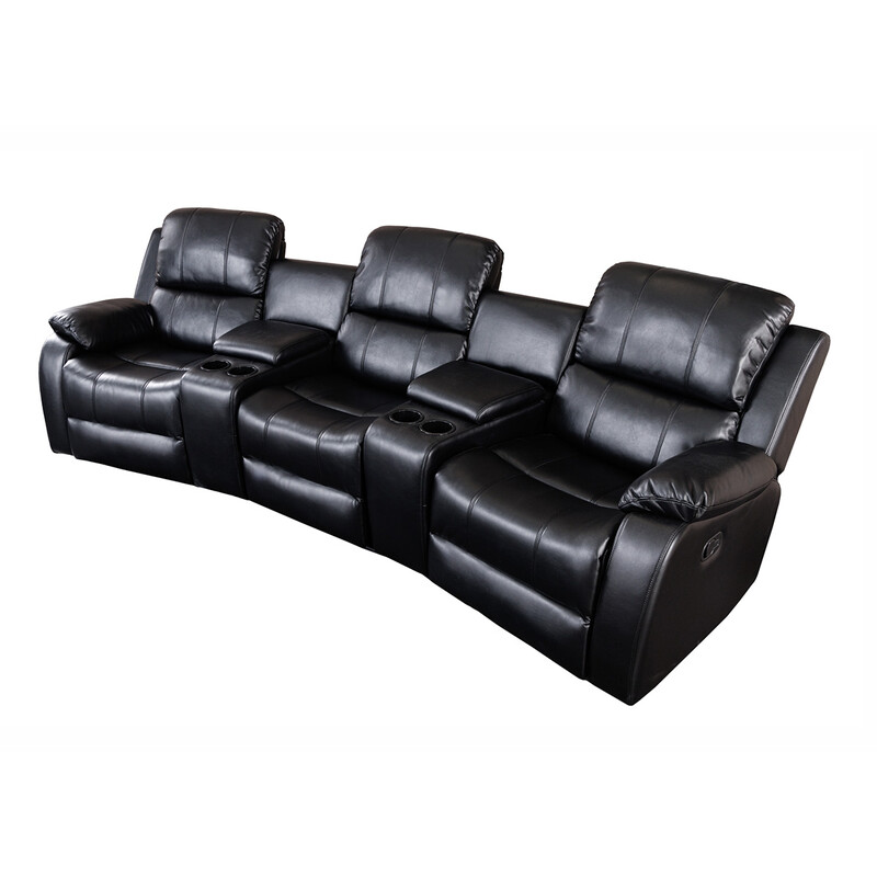 Diivan HOLLYWOOD must, 295x165xH101 cm Diivan HOLLYWOOD must, 295x165xH101 cm