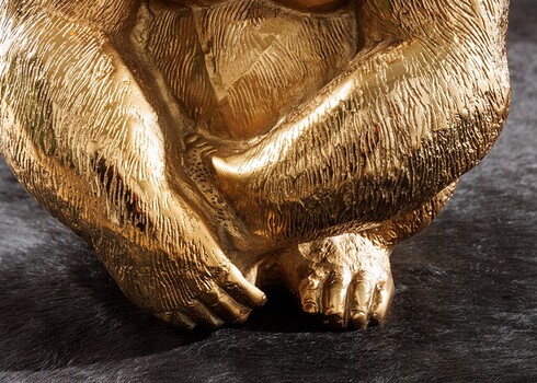 Diivanilaud KONG kuldne, D45xH50 cm