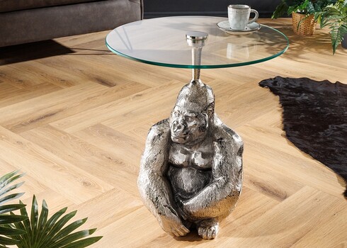 Diivanilaud KONG hõbe, D45xH50 cm