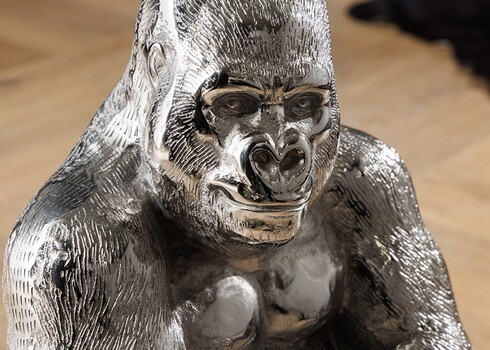 Diivanilaud KONG hõbe, D45xH50 cm