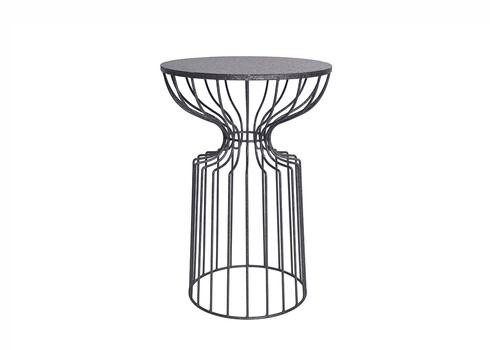 Diivanilaud VARIATION must, D36xH52 cm