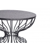 Diivanilaud VARIATION must, D36xH52 cm