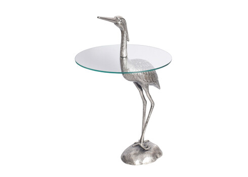 Diivanilaud STORK hõbe, D50xH88 cm