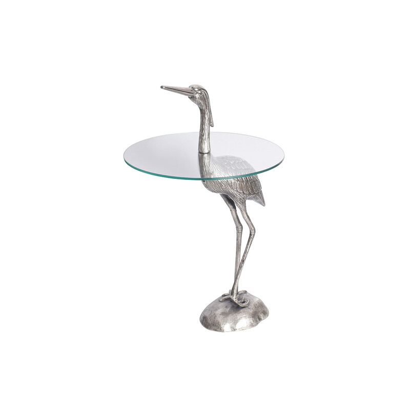 Diivanilaud STORK hõbe, D50xH88 cm