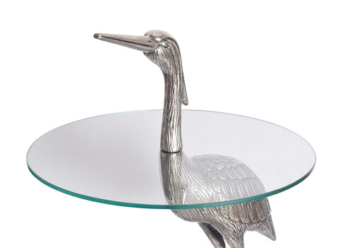 Diivanilaud STORK hõbe, D50xH88 cm