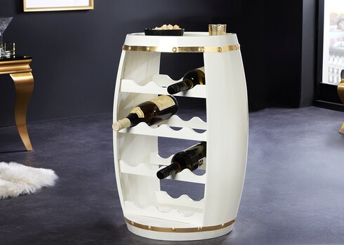 Veiniriiul BODEGA valge, D42xH63 cm