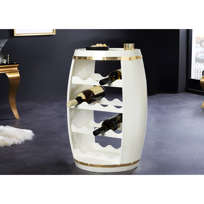 Veiniriiul BODEGA valge, D42xH63 cm