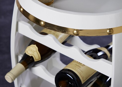 Veiniriiul BODEGA valge, D42xH63 cm