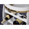 Veiniriiul BODEGA valge, D42xH63 cm