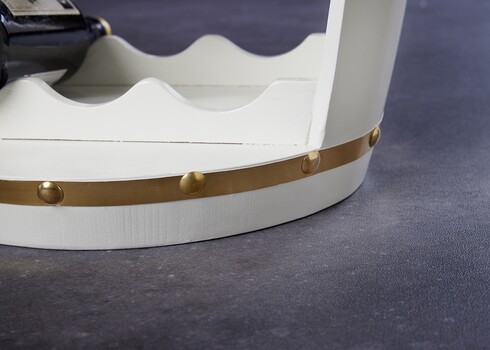 Veiniriiul BODEGA valge, D42xH63 cm