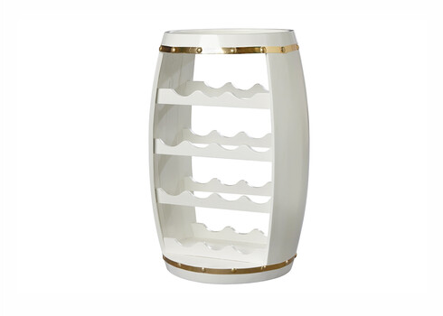 Veiniriiul BODEGA valge, D42xH63 cm