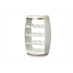 Veiniriiul BODEGA valge, D42xH63 cm