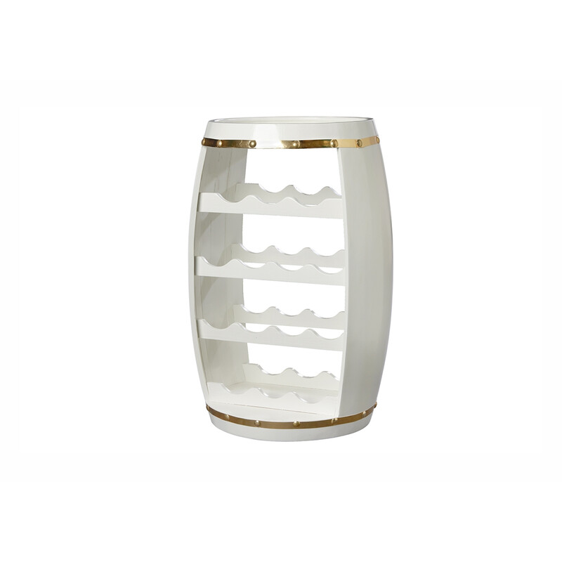 Veiniriiul BODEGA valge, D42xH63 cm