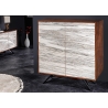 Kummut SOUL naturaalne hall kivi / pruun, 100x38xH120 cm